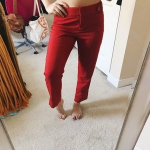 The Limited Perfect Red Trousers